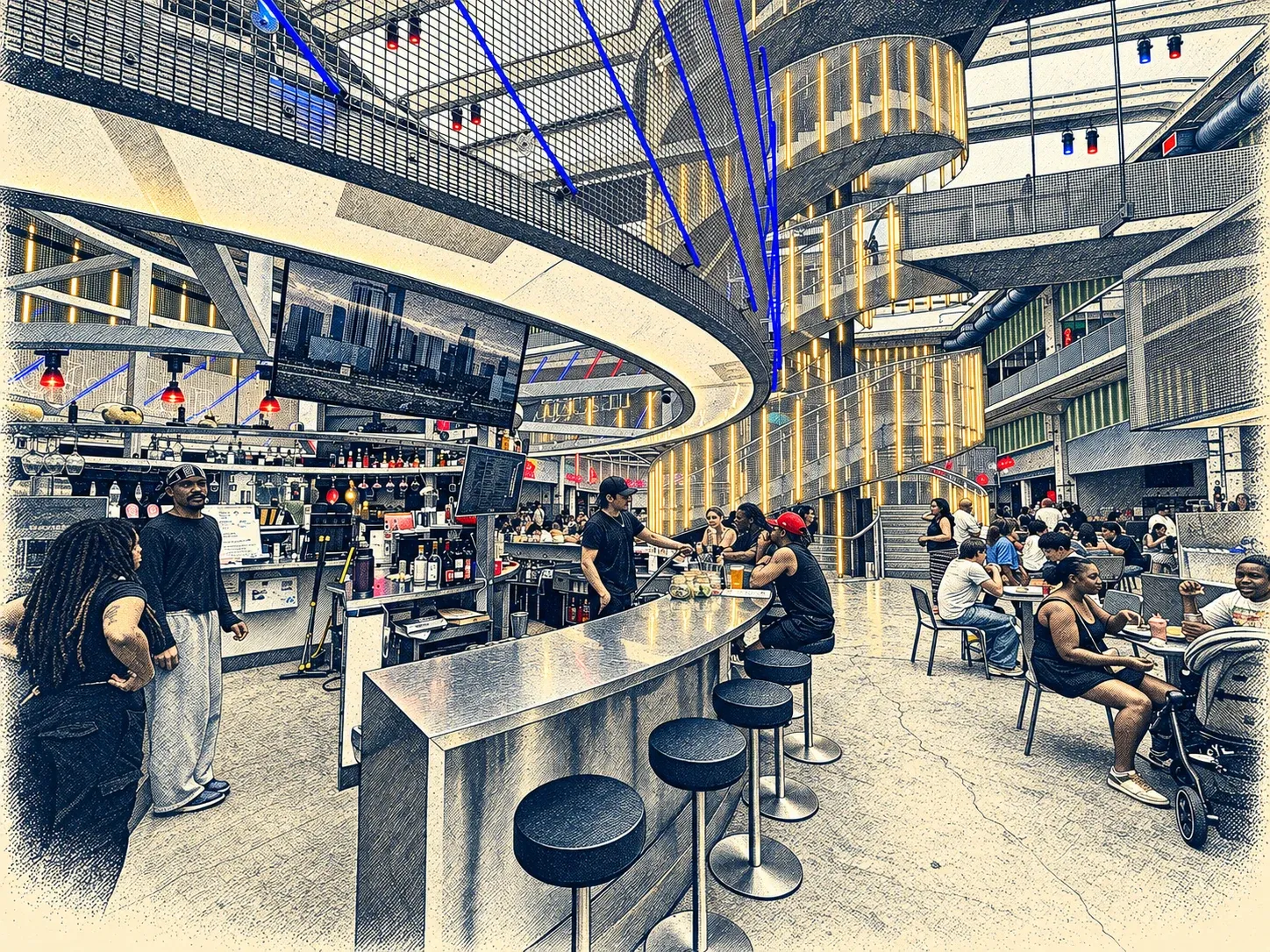 The circular Return to Sender bar inside POST Market